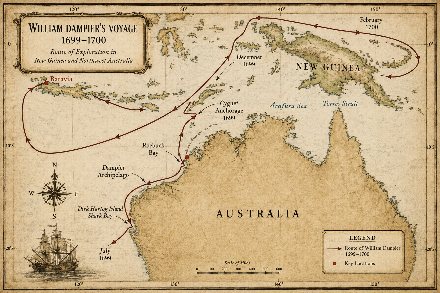 Bios Dampier Map